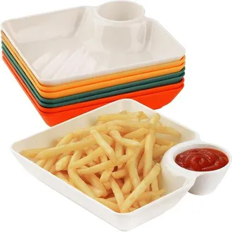 OEM Plato De Aperitivos, 8 Piezas, Tabla De Tapas, Frutero, Plato De Aperitivos, Cuencos, Ensalada, Ensaladera, Tabla De Embutidos, Bandejas
