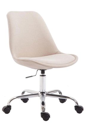 Clp Clp - Silla De Oficina Toulouse En Tela Crema