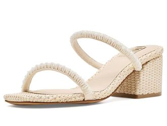 Mia MLE-Sabella Womens Dress Sandals Bone : 9.5 M, Faux Leather