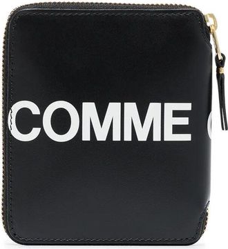 Comme Des Garçons Huge Logo 125X105 Mm Wallet