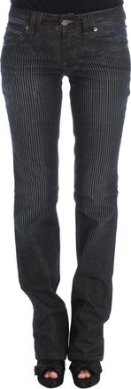 John Galliano Gorgeous Cotton Blend Slim Fit Bootcut Jeans