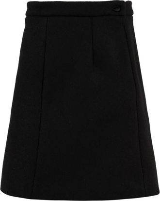 Douuod Orvieto Skirt - Dames - Korte rokken - Zwart - S - Rokken