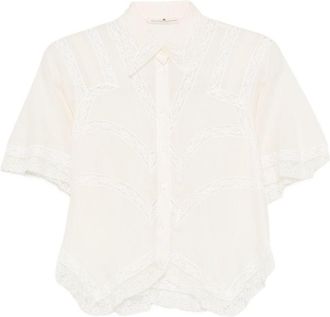 Ermanno Scervino besticktes Baumwollhemd