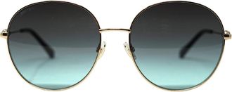 Jimmy Choo London Birdie/s OPEF 1B Gouden Zonnebril