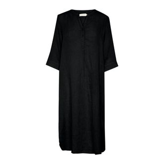 Cream CRBellis Caftan Dress - female - Cream - Midi Dresses - Black - S - Dresses