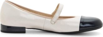 Ara Womens Sapphire Ballet Flat In Cream/navy