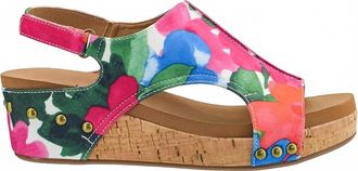 Corkys Footwear Womens Volta Ii Wedge In Flowers