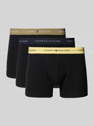 Tommy Hilfiger Regular Fit Trunks aus Baumwoll-Mix in Hellbraun, Gr&ouml;&szlig;e XXL