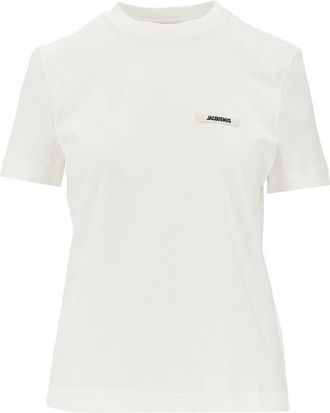 Jacquemus Gros Grain cotton T-shirt Woman L