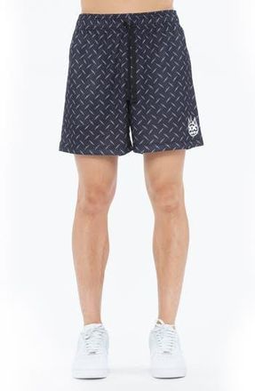 Cult of Individuality Print Mesh Shorts in Diamond Plate at Nordstrom Rack, Size Xxx-Large