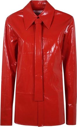 Jil Sander Mujer, Camisas, Rojo, Talla: S