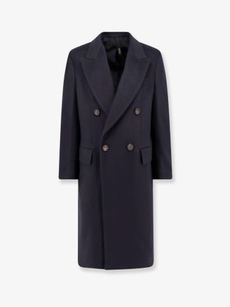 Hevò Cashmere coat with satin lining - HEVO - gender_Man