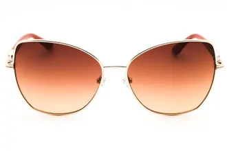 Guess GU00259 Gradient Brown Lens Sunglasses - Gold