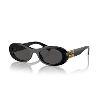 Miu Miu MU06ZS 1425S0 White Ivory/Dark Grey