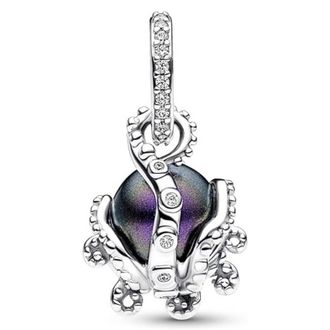 Pandora X Disney Mermaid Ursula Sterling Silver Dangle Charm