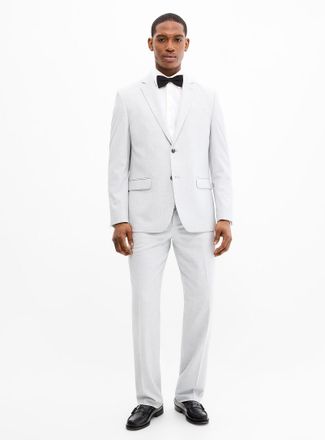 Le 31 Mens Stretch piqu&eacute; suit Berlin fit - Regular