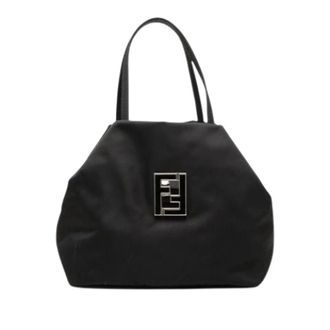 Fendi Pre-owned Bolso Tote Vintage - Pre-owned - Mujer - Negro - ONE SIZE