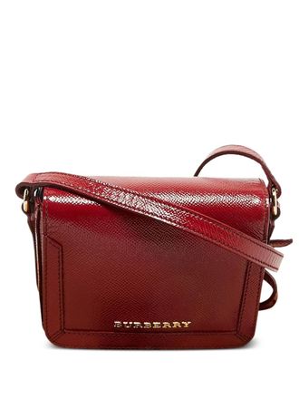 Burberry Borsa a tracolla Berkeley mini - Rosso