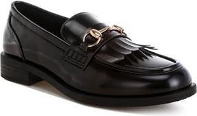 London Rag Marbin Bit Kiltie Loafer in Black at Nordstrom Rack, Size 9.5