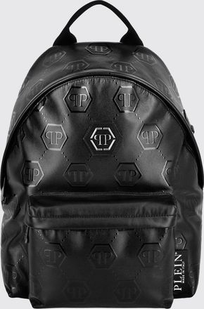Philipp Plein Zaino in misto poliammide con Hexagon all over