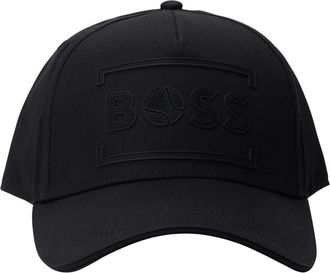 HUGO BOSS Pet met Klep - Heren - Petten - Zwart - ONE Size - Katoen - Accessoires