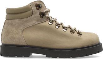 Birkenstock Jacson 2.0 schoenen - Dames - Veterlaarzen - Beige - 36 EU - Leer - Schoenen