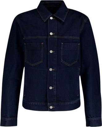 Givenchy Heren, Jassen, Blauw, Maat: M Denim
