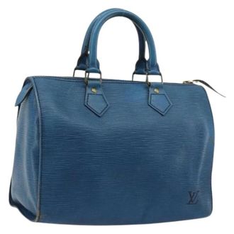 Louis Vuitton Pre-owned Handbags, female, Blue, Size: ONE SIZE Pre-owned Epi Hand Bag