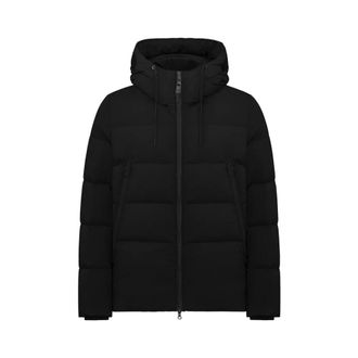 Duno Hooded Bi-Stretch Technische Stoffen Jas - Heren - Winterjassen - Zwart - 2XL - Jassen