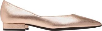 Bally Elsia Laminated Leather Flat Pumps, Brand Size 37 ( US Size 6.5 )