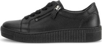 Gabor Vetersneaker - Dames - Schoenen - Zwart - Maat: 38 EU