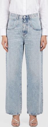 Maison Margiela Jeans ampi in denim di cotone