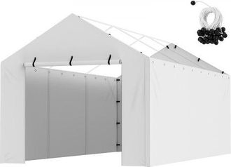 OEM Cubierta De Repuesto Para Toldo De Cochera 600x300x200 Cm Refugio Para Tienda De Campa&ntilde;a De Garaje Resistente Al Agua Con Protecci&oacute;n Uv F&aacute;cil Instalac