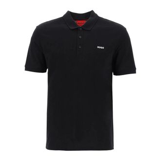HUGO BOSS Hombre, Camisetas, Negro, Talla: M