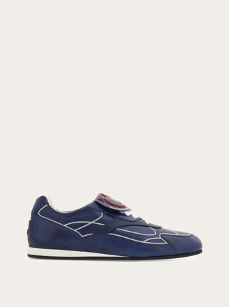 Ferragamo Men Low-top sneaker - Citymatch Capsule Blue Size 10.5