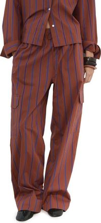 Mango Cargo Pants in Russet at Nordstrom, Size X-Small