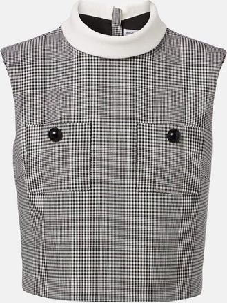 Self Portrait Top in Principe di Galles