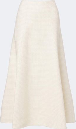 Roland Mouret Gonna midi in boucl&eacute;