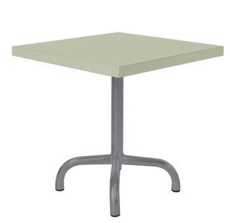 Schubiger M&ouml;bel Metall-Beistelltisch S&auml;ntis Quadratisch