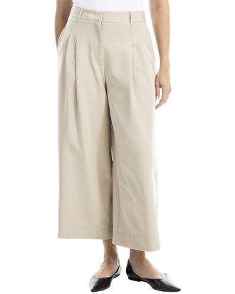 Max Studio Pleated Coulotte Pant