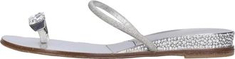 Casadei Soraya Mules - Dames - Sandalen - Grijs - 37 EU - Leer - Schoenen