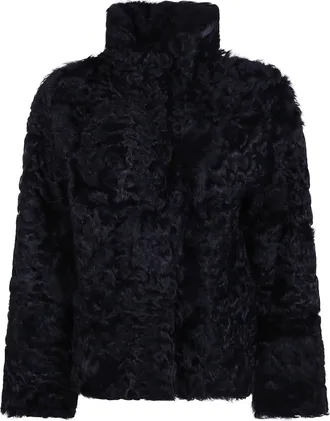 P.A.R.O.S.H. P. A.R. O.S. H. Coat With Fur D431914.Leak26