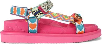 Kurt Geiger Orson Sandal - Dames - Sandalen - Roze - 39 EU - Schoenen