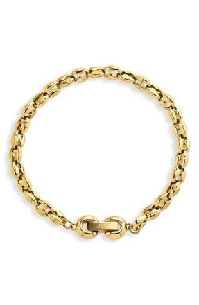 JENNY BIRD Dhani Chain Bracelet in High Polish Gold at Nordstrom, Size Small