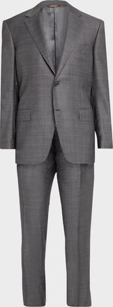 Canali Wool Single-Breasted Suit