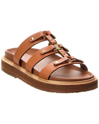 Celine Dnu Pack Celine Tippi Leather Slide