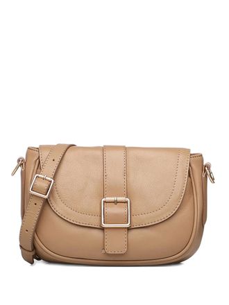 Francesco Biasia buckle-detail shoulder bag - Neutrals