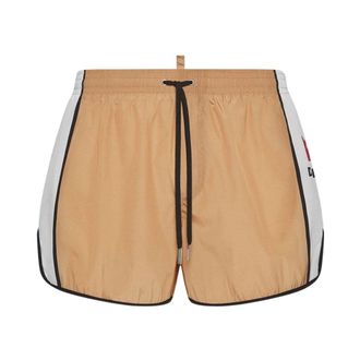 Dsquared2 Beachwear, male, Beige, Size: 2XS Boxer Midi
