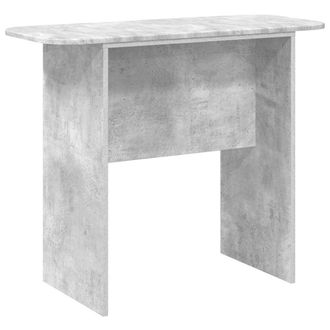 vidaXL Mesa Consola Gris Concreto 93 X 40 X 75 Cm Madera De Ingenier&iacute;a Vidaxl