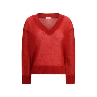 Brunello Cucinelli Multicolor Mohair Womens Sweatshirt